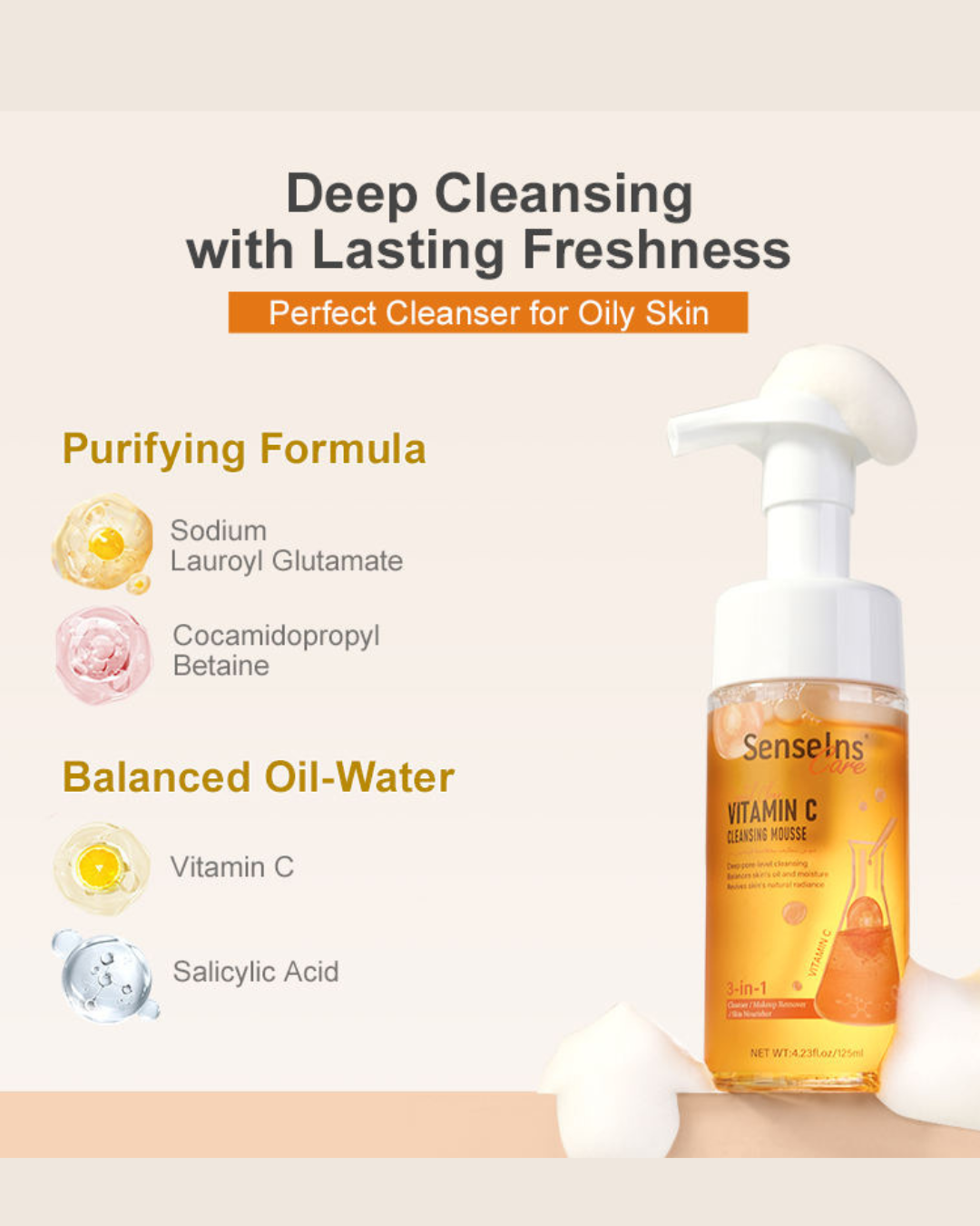 Cleansing Mousse Collection - Senselns