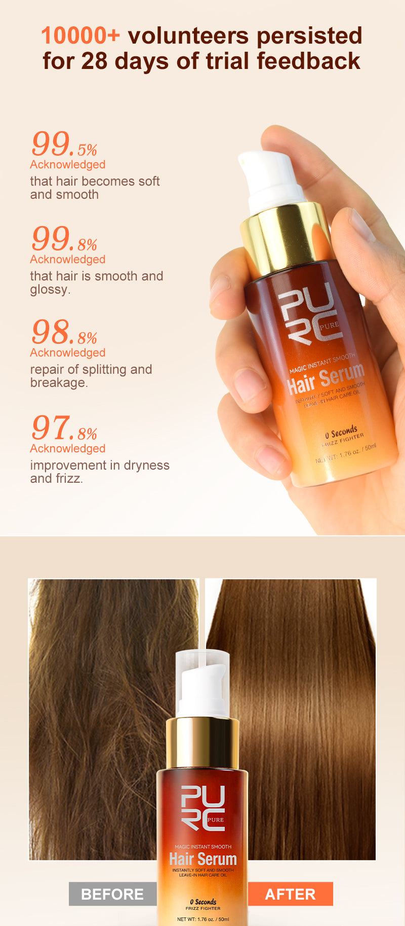 Magic Instant Smooth Hair Serum (Hair Oil)