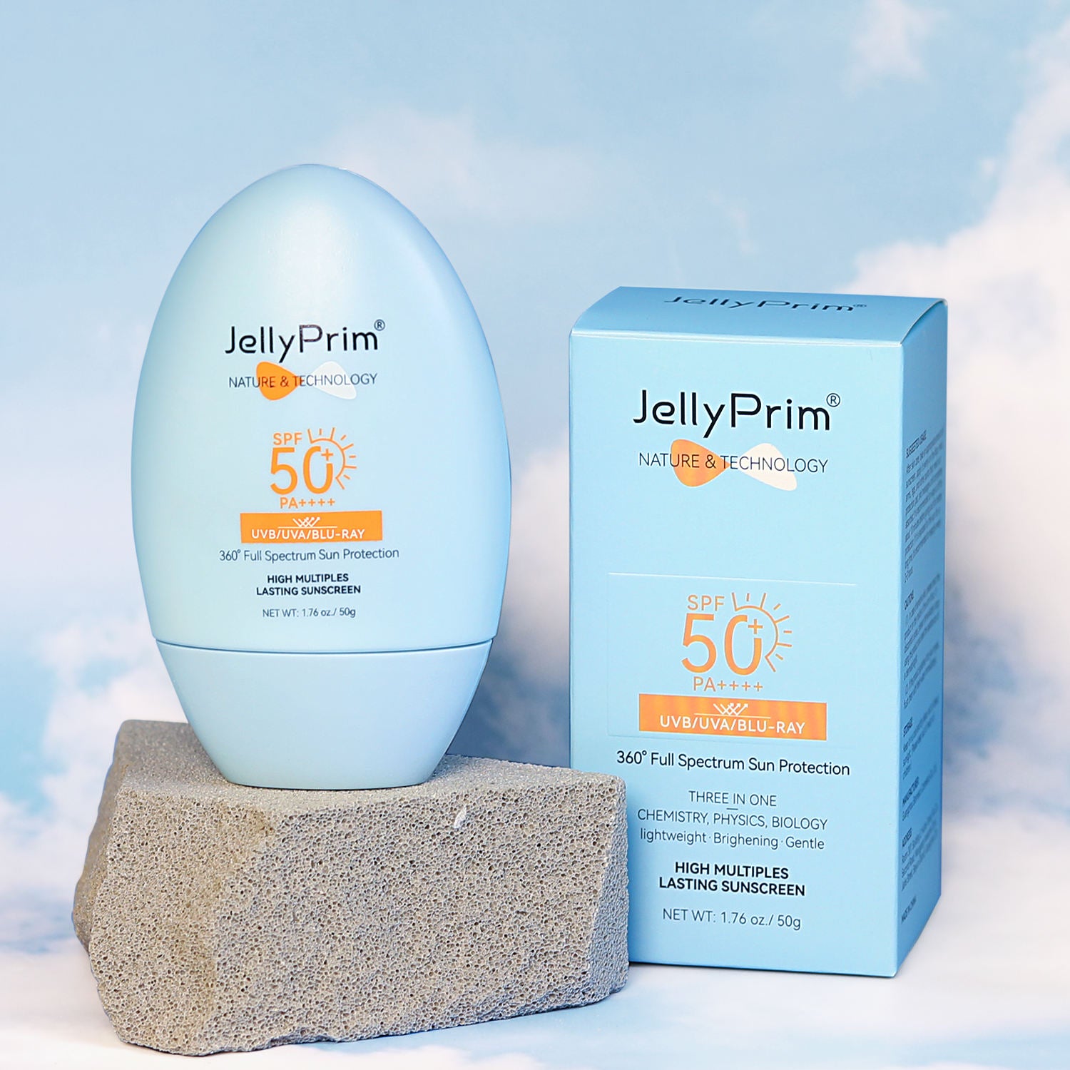 JellyPrim High Multiples Lasting Sunscreen SPF50