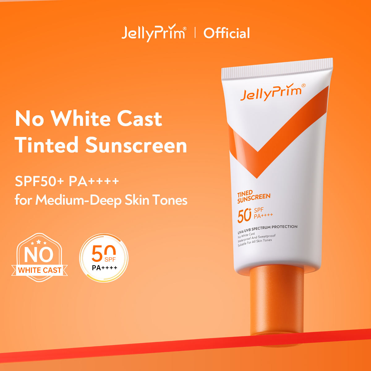 Tinted Sunscreen Hydrating Sun Block