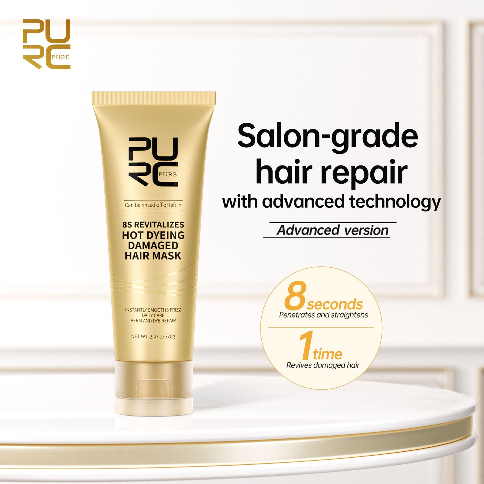 Collagen Hair Restoration Hot Dyeing Hair Mask
