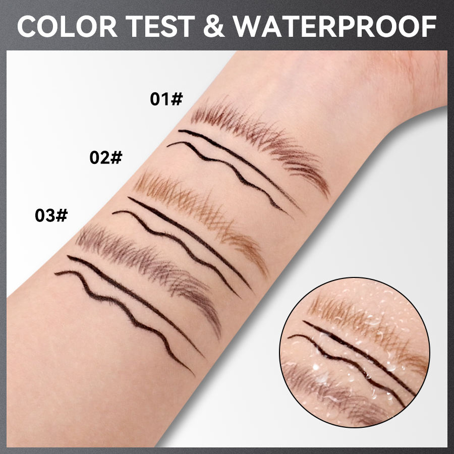 Waterproof Curved Eyebrow Pen