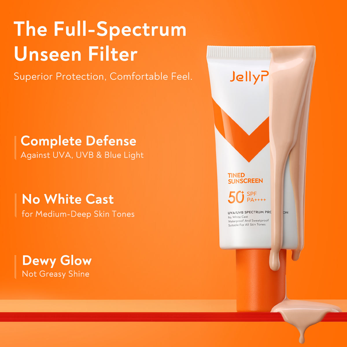 Tinted Sunscreen Hydrating Sun Block