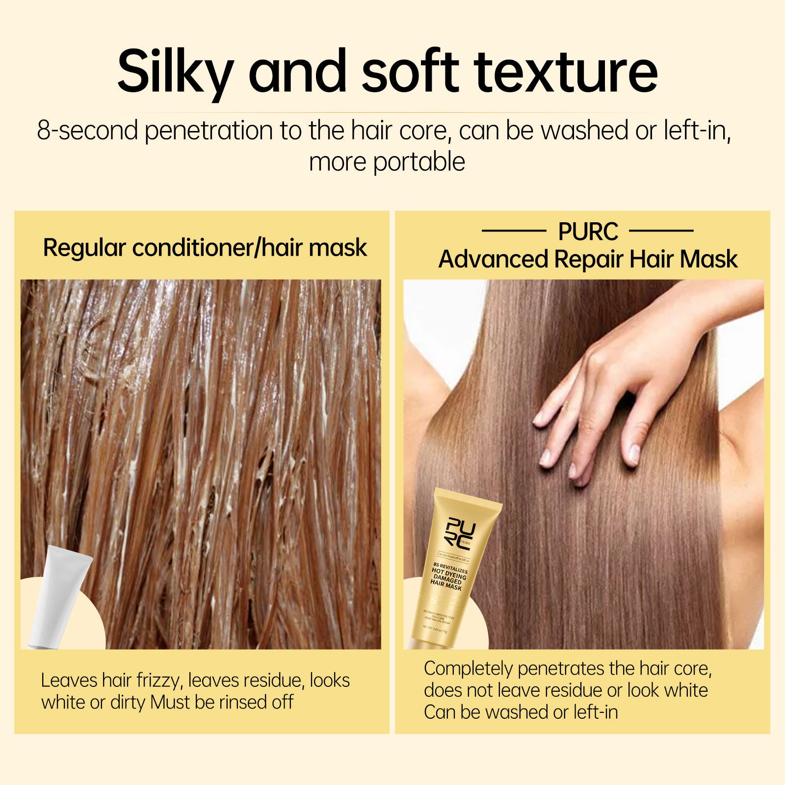 Collagen Hair Restoration Hot Dyeing Hair Mask
