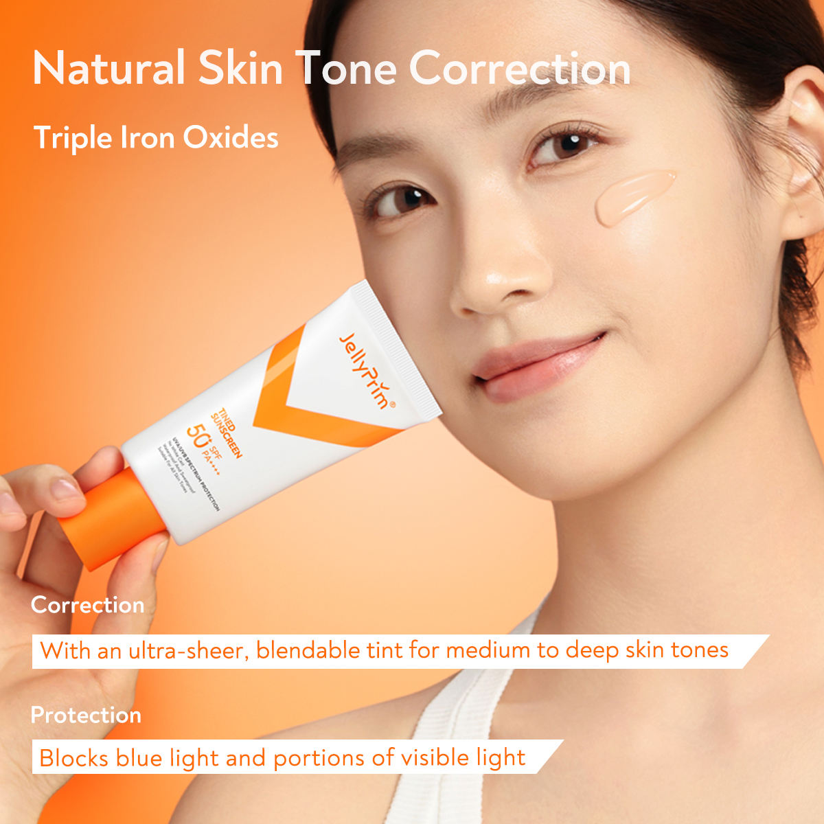 Tinted Sunscreen Hydrating Sun Block
