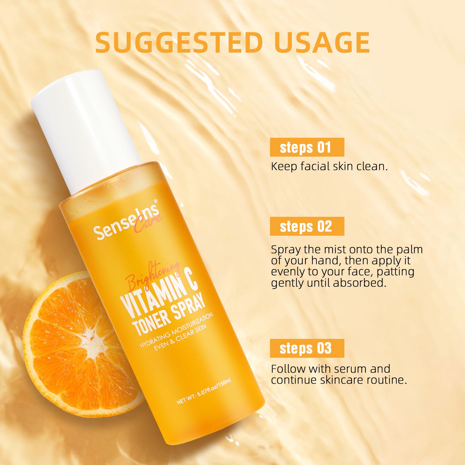 Brightening Vitamin C Toner Spray