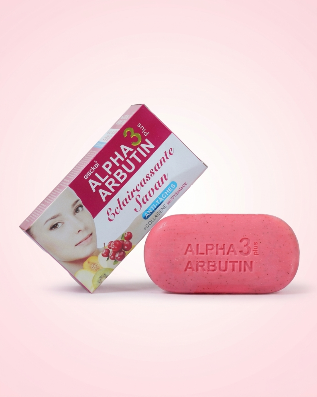 Osckai Alpha 3 Plus Arbutin Whitening Soap + Lotion